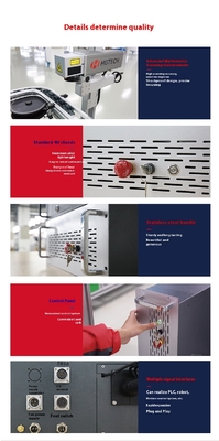20W 30W 50W Flying Laser Marking Machine New Condition Fiber Laser Marker DXF for Automatic Assembly Line Product Laser Printer