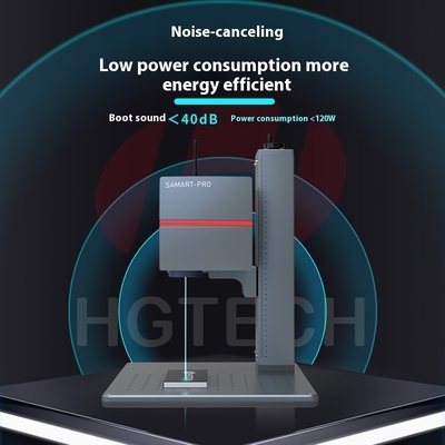 Integrated Mobile Phone Control 20W/30W Fiber Laser Marking Machine for Nameplate Small Laser Engraving Machine