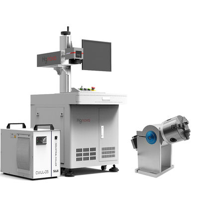 High-Speed 3W 5W UV Laser Engraving Machine New Cabinet Cabinet for Rotary Axis Marking Metal Wood Acrylic Leather Glass DXF