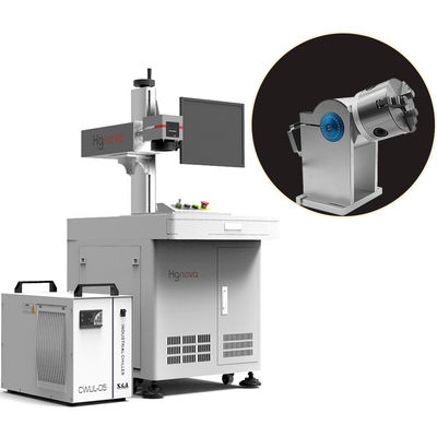 High-Speed 3W 5W UV Laser Engraving Machine New Cabinet Cabinet for Rotary Axis Marking Metal Wood Acrylic Leather Glass DXF