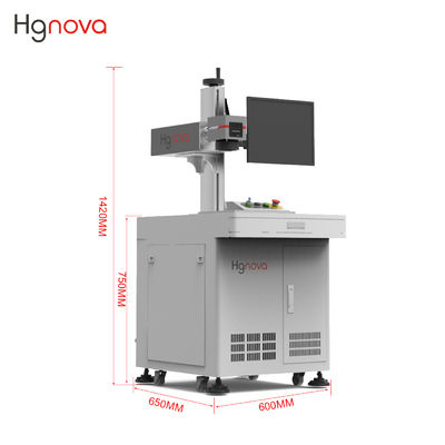 High-Speed 5W UV Laser Engraving Machine New Cabinet Laser Marking for Metal Wood Acrylic PVC Leather Glass Supports DXF PLT BMP