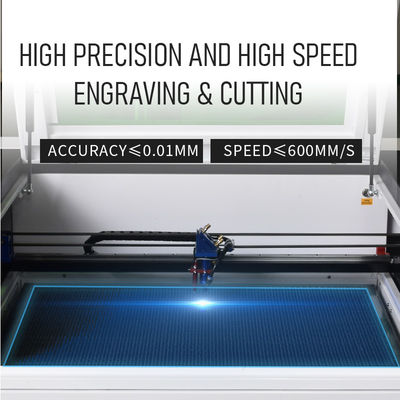 High Performance 60W 75W 90W CO2 Laser Cutting Engraving Machine for Wood Plastic Paper Leather Acrylic Stone Supports AI New