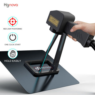 Handheld 20W Fiber Laser Marker for Metal and Hard Plastic New Condition Supports DXF PLT BMP Graphic Formats