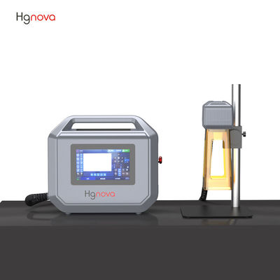 Portable 20W 30W 50W Handheld Laser Marker Engraver Fiber Laser QR Code Etching Machine with Tabletop Stand for Metal Marking