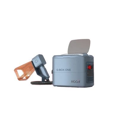 30W Portable Handheld Laser Fiber Marking Machine Mini Small Fiber Optic for Lettering Coding Supports DXF PLT BMP-Brand New