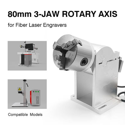 Desktop 20W/30W/50W Portable Fiber Laser Marking Machine New DXF for Plastic Metal Steel Jewelry Gold Rotary Axis Engraving