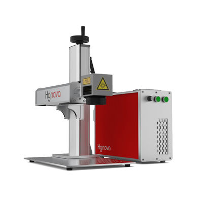 Portable Desktop Fiber Laser Marking Machine 20W 30W 50W for Plastic Metal Engraving Supports DXF PLT BMP AI Graphics