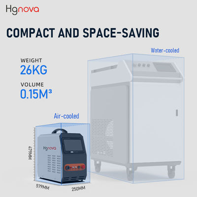 800W 3-in-1 Mini Laser Welder Handheld Air-Cooled Fiber Laser for Metal Stainless Steel & Aluminum New Condition