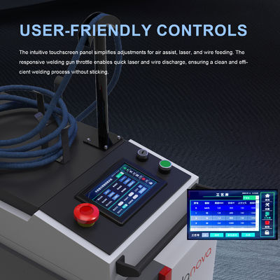 4 in 1 2000W Handheld Multifunction Fiber Laser Welding Cleaning Cutting Machine Water-Cooling Brand New Condition
