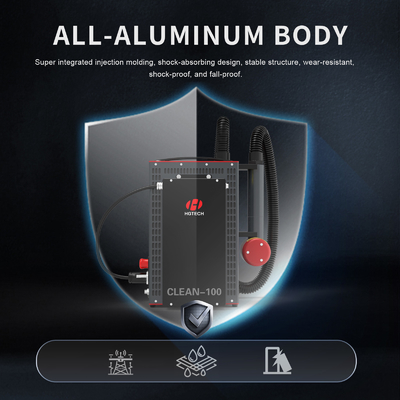 Portable 100W Pulse Laser Cleaning Machine Easy-to-Operate Backpack Handheld Small Rust Removal Unit for Metal New Condition