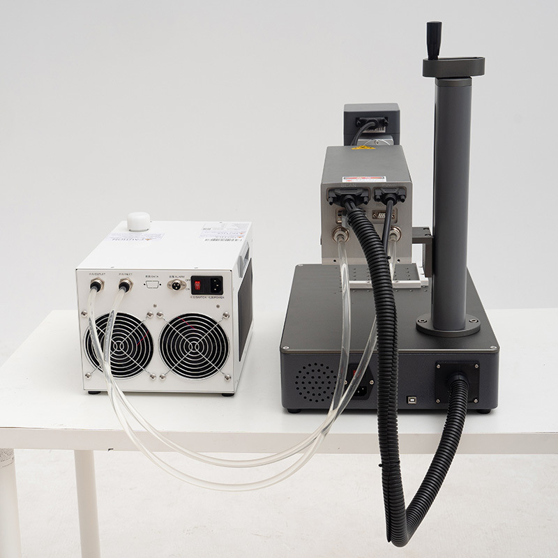 Desktop 3W Water Cooling UV Laser Marking Machine Good Price Leaf Metal Wood Plastic UV Laser Engraving Machine