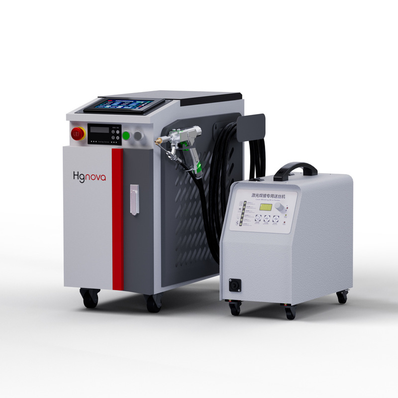 4 in 1 Multifunction Water Cooling Handheld Laser Cleaning Cutting Machine 1000W Fiber Laser Welding New Condition