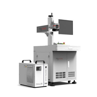 High-Speed 5W UV Laser Engraving Machine New Cabinet Laser Marking for Metal Wood Acrylic PVC Leather Glass Supports DXF PLT BMP