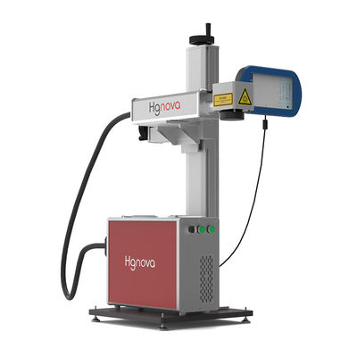 High-Accuracy 20W Fiber Laser Marking Machine New Condition Automatic Flying Laser Coding DXF PLT AI for Production Line Coding